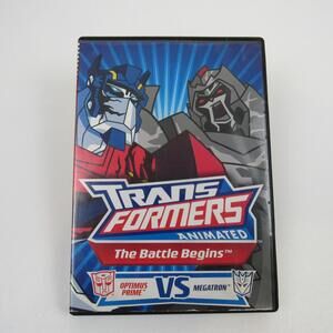 Transformers Animated: The Battle Begins. Optimus Prime vs. Megatron DVD,‎ 2007